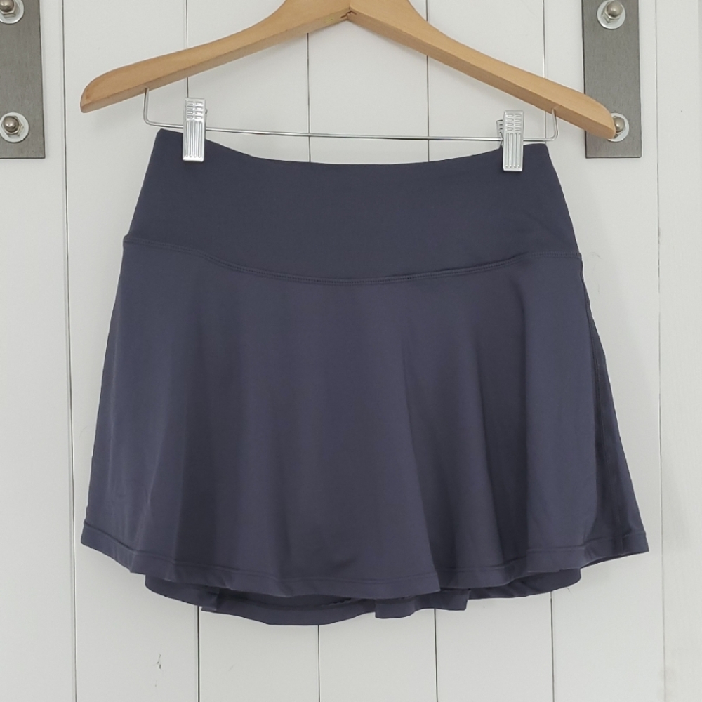 Dark Gray Athletic Skirt